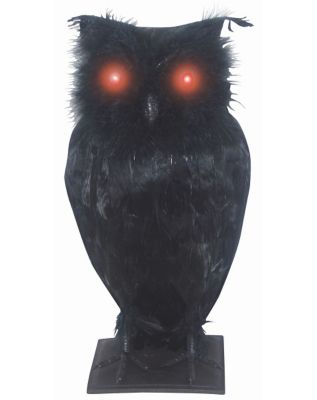 realistic lifelike owl toy