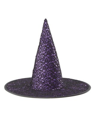Purple Gothic Witch Hat by Spirit Halloween