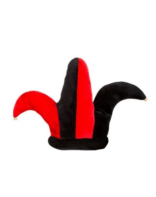 Red and Black Jester Hat - Spirithalloween.com