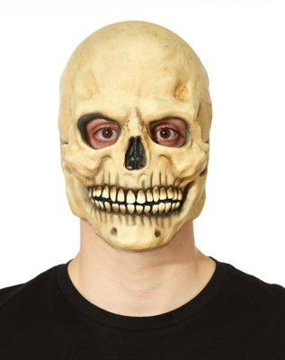 Over the Head Bone Skull Costume Accessory by Spirit Halloween