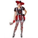 Adult Horror Clown Costume - Spirithalloween.com
