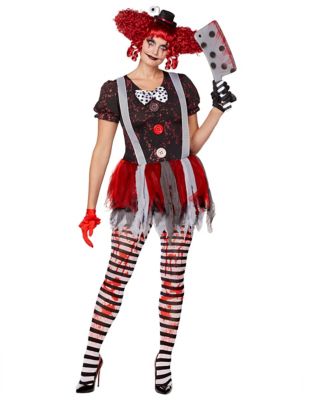 Adult Horror Clown Costume - Spirithalloween.com