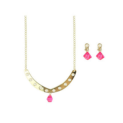 Shine Necklace and Earring Set