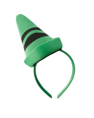 Shamrock Green Crayon Headband - Crayola - Spirithalloween.com