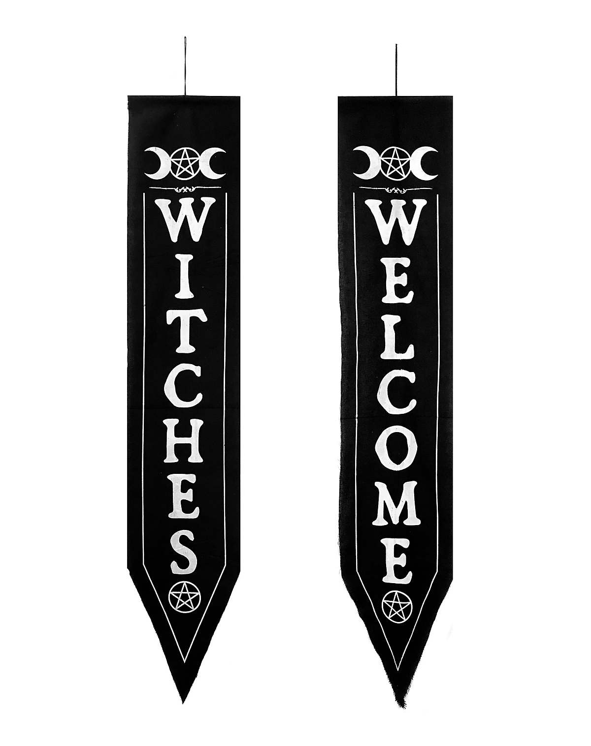Witches Welcome Vertical Banner