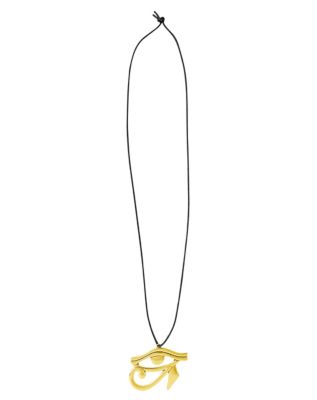 Eye of Horus Necklace, Gold - Spirit Halloween