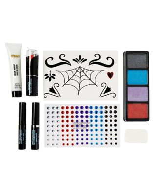 Day of the Dead Makeup Kit, Multi-Color - Spirit Halloween