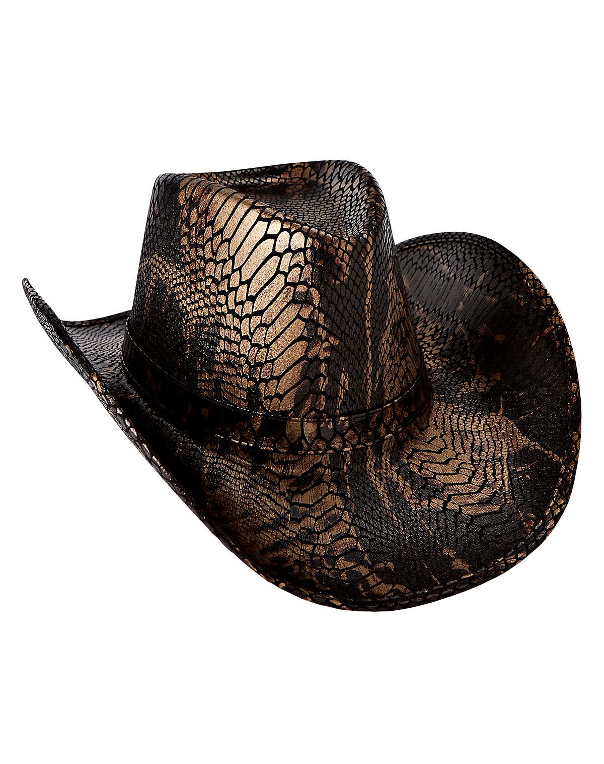 Snakeskin cowboy hat