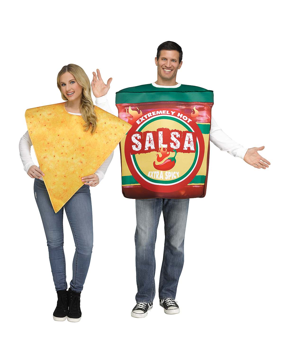Adult Chips and Salsa couples costume