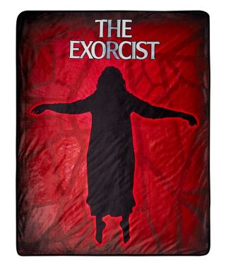 The Exorcist Sherpa Fleece Blanket