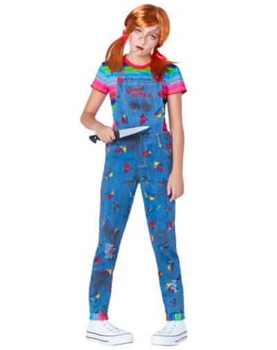 Kid's Chucky Overalls Costume by Spirit Halloween