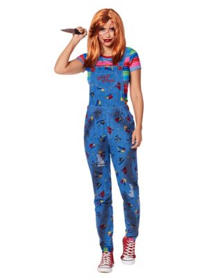 Adult Chucky Overalls Costume - Spirithalloween.com