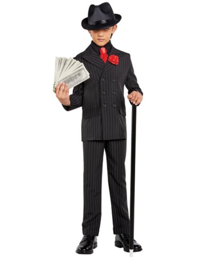 Kid's Gangster Suit Costume by Spirit Halloween