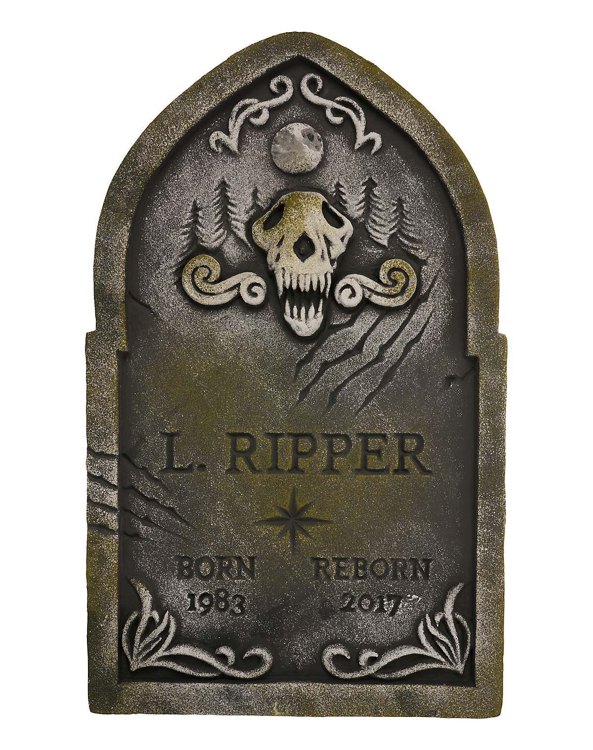 21 Inch L. Ripper Tombstone