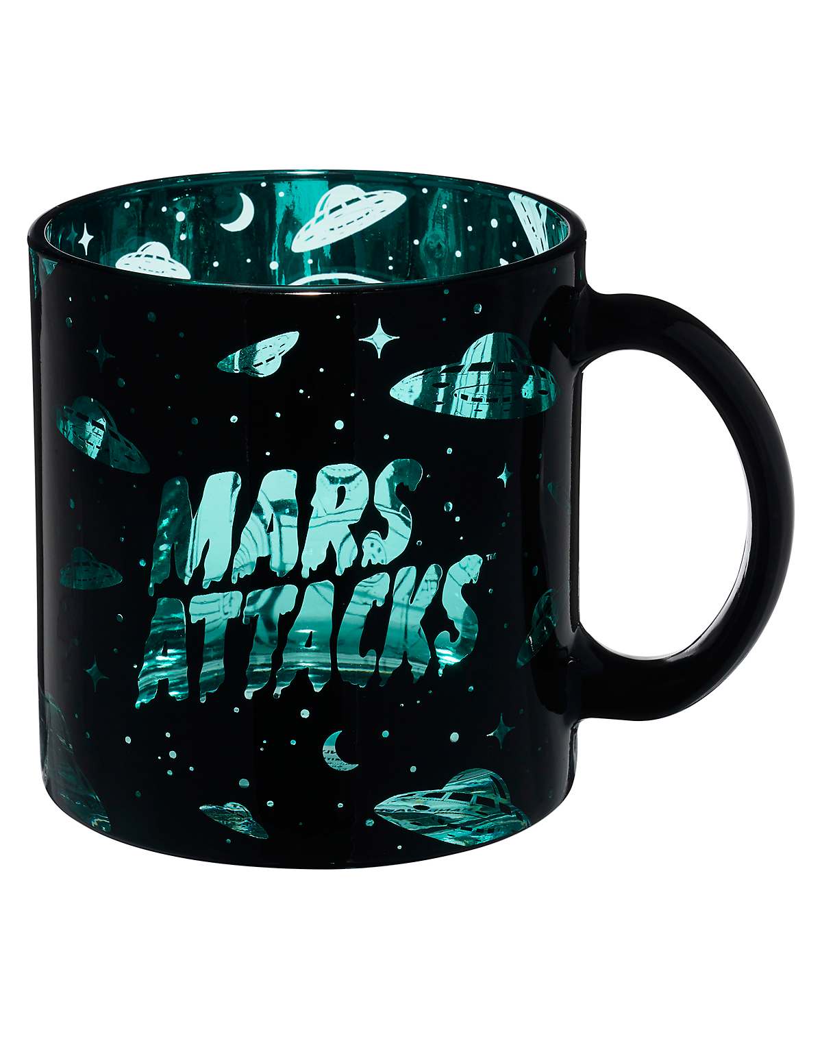 Mars Attacks! Glass Coffee Mug - 20 oz. 