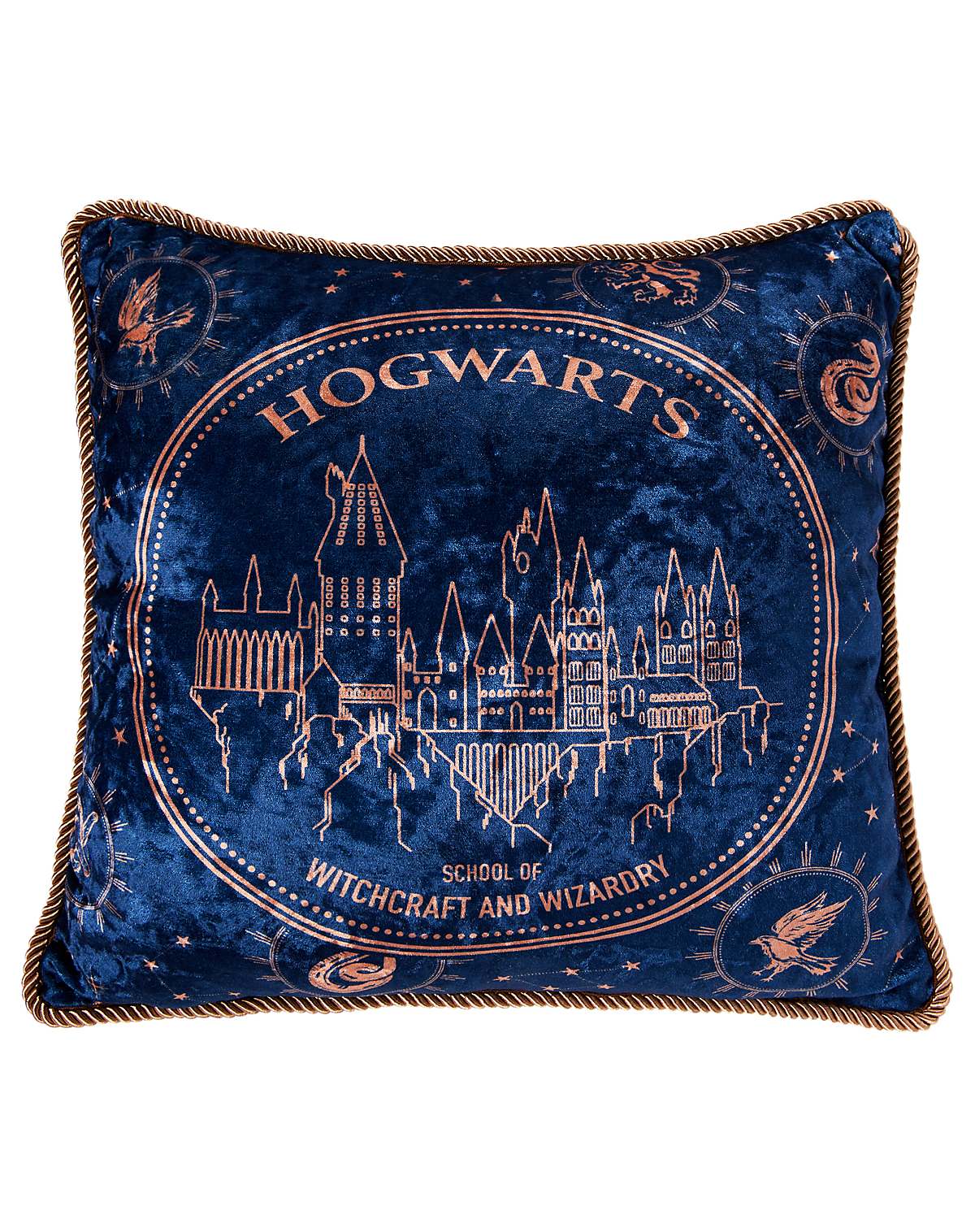 Harry Potter Hogwarts School of Witchcraft and Wizardry Pillow