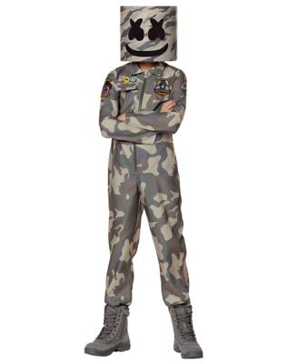  Fun Costumes Kids Battle Soldier Tactical Vest Jumpsuit Army  Outfit Large : Clothing, Shoes & Jewelry