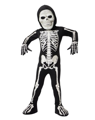 Toddler Glow in the Dark Skeleton Costume by Spirit Halloween