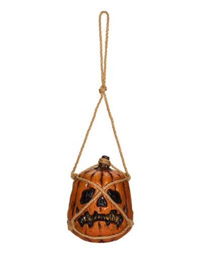Hanging Pumpkin Head Decoration by Spirit Halloween