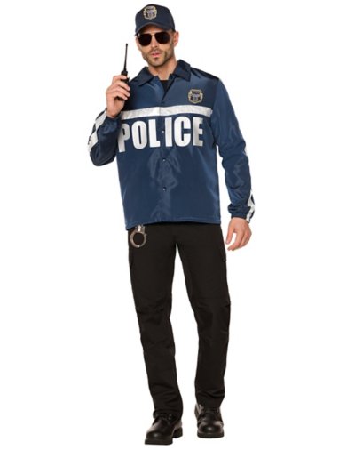 Adult Police Costume Kit by Spirit Halloween