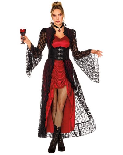 Adult Vampire Lace Dress Costume by Spirit Halloween