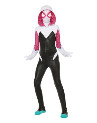 Kids Ghost Spider Costume - Spider-Man, Black/Multi, Small - Spirit Halloween