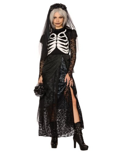 Adult Skeleton Bride Costume by Spirit Halloween
