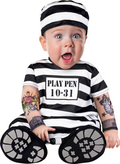 Baby Time Out Jumpsuit Costume by Spirit Halloween