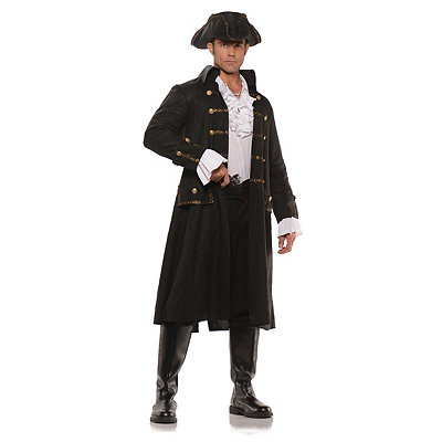 Adult Captain Dark Water Pirate Costume