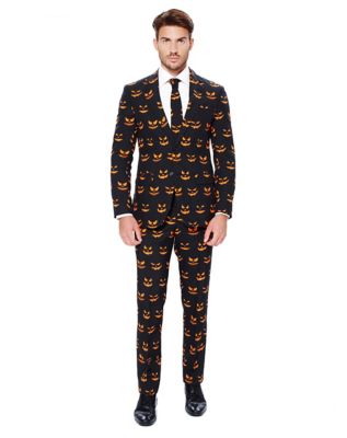 Adult Black Jack O'Lantern Suit