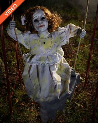 spirit halloween roaming antique doll