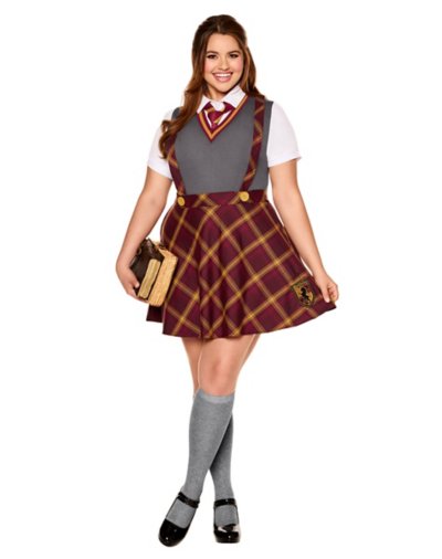 Adult Gryffindor Plus Size Dress Costume - Harry Potter by Spirit Halloween