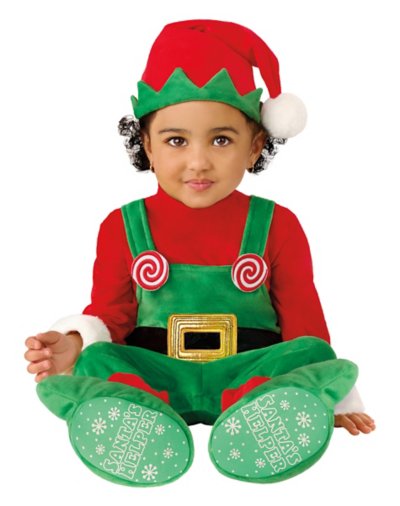 Baby Elf Jumpsuit Costume by Spirit Halloween