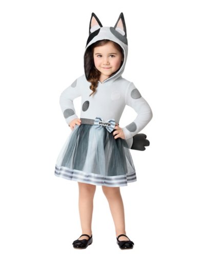 Toddler Muffin Hooded Dress Costume - Bluey by Spirit Halloween