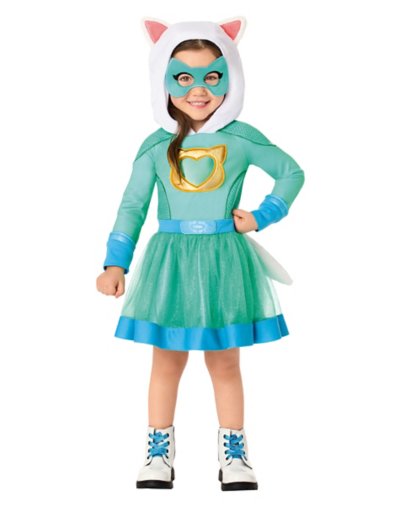 Toddler Bitsy Dress Costume - SuperKitties by Spirit Halloween