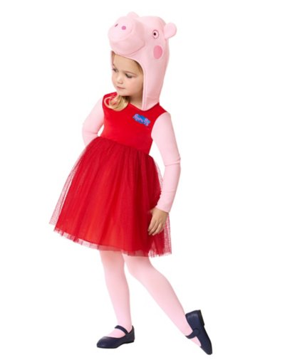 Toddler Peppa Pig Dress Costume by Spirit Halloween