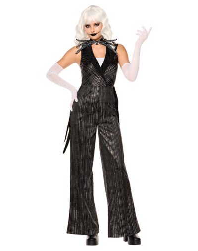Adult Bling Jack Skellington Costume - The Nightmare Before Christmas by Spirit Halloween