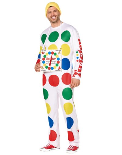 Adult Twister Board Game Jumpsuit Costume by Spirit Halloween