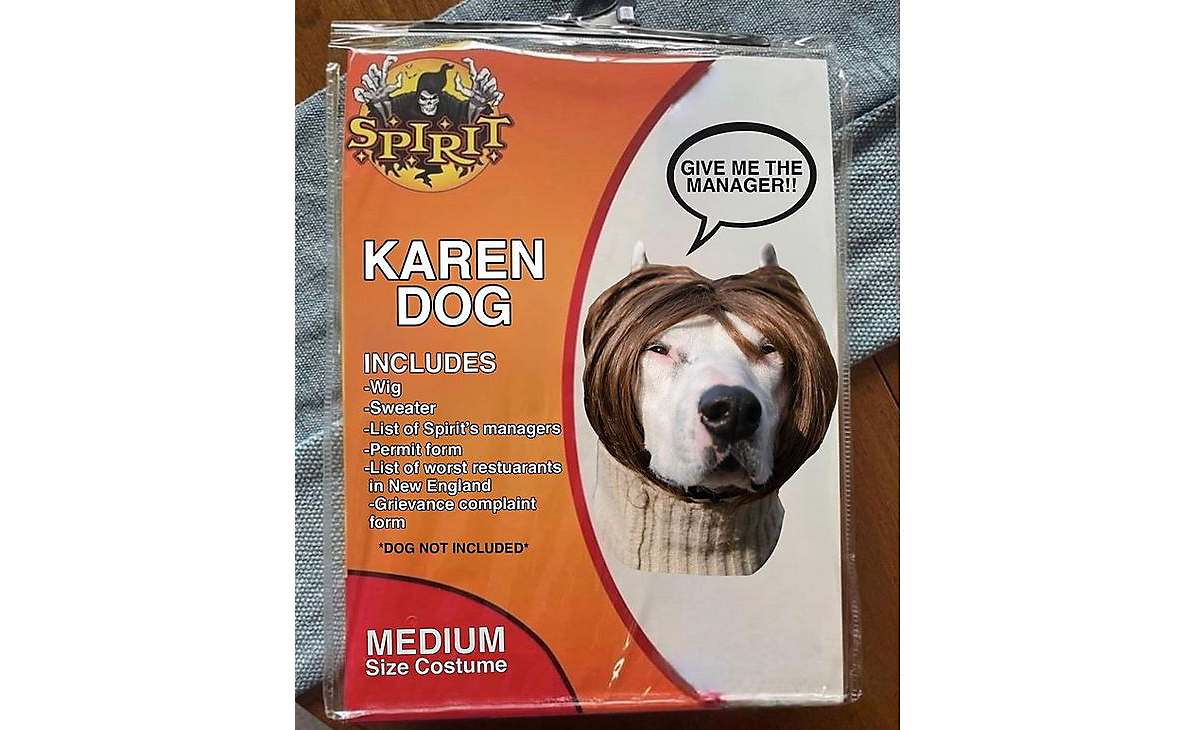 Karen Dog Costume