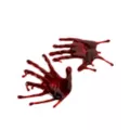 Bloody Hand Drips Window Clings at Spirit Halloween