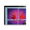 Bloody Hand Drips Window Clings at Spirit Halloween