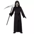 Kids Black Robe and Mask at Spencer's