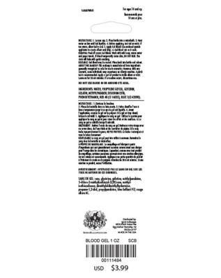 Gel Blood Liquid - 1 oz.