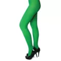 Opaque Tights - Green at Spencer's