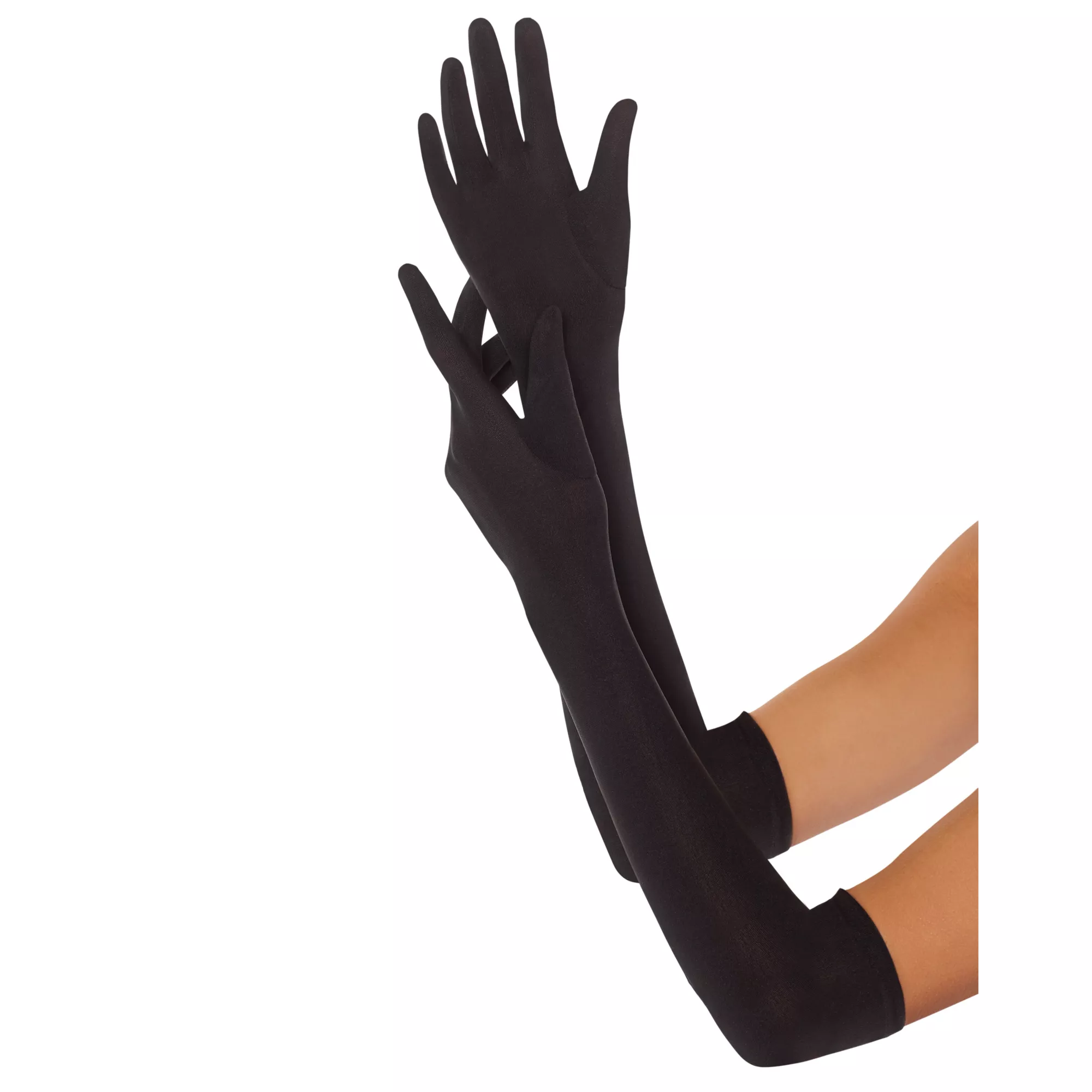 Long Black Adult Gloves at Spirit Halloween