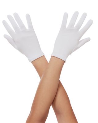 Short white gloves new arrivals