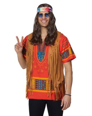 Simple hippie outlet costume