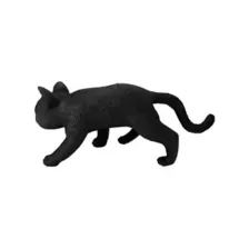 Arched Back Latex Black Cat at Spirit Halloween
