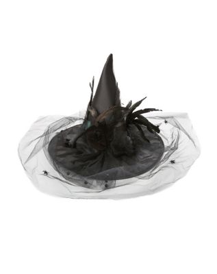 Faux Fur Witch Adult Hat