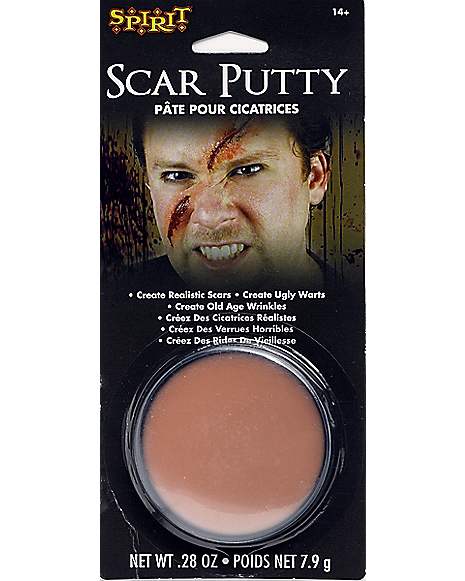 Scar Putty Makeup -